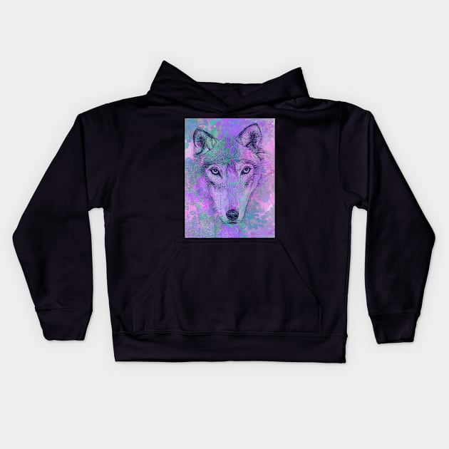 wolf Kids Hoodie by Bunny Noir